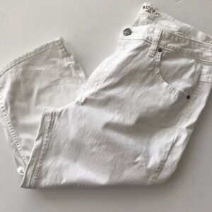 Riders by Lee Women's White Ankle/Cropped Jeans
